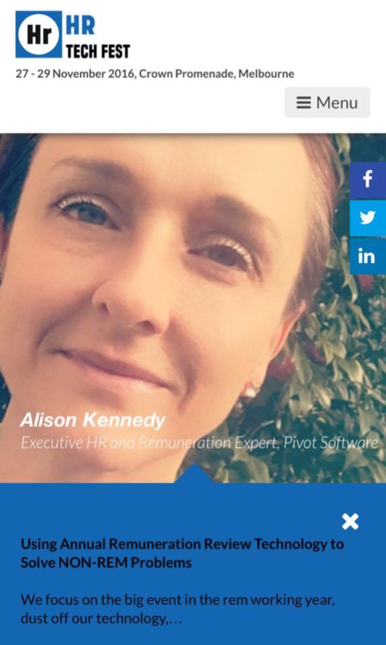 Alison Kennedy First Blog Picture